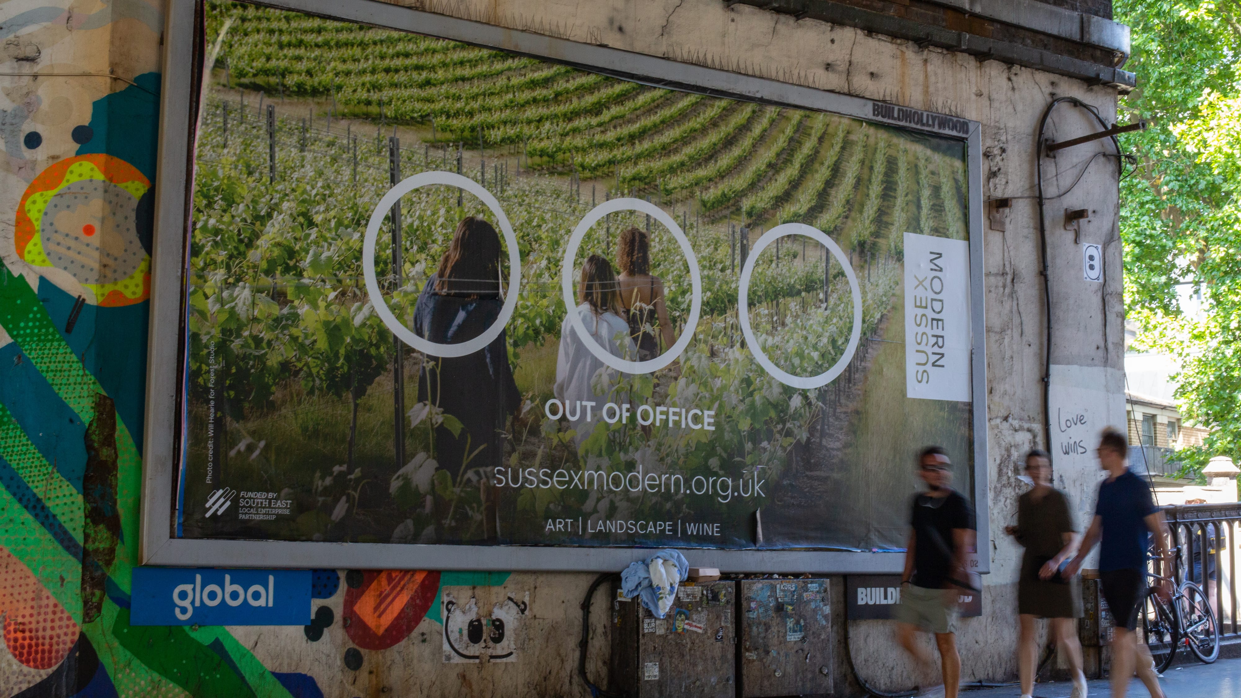 Sussex Modern Naming, Visual identity, Brand strategy, Tone of voice, Campaigns and advertising, Website design and development