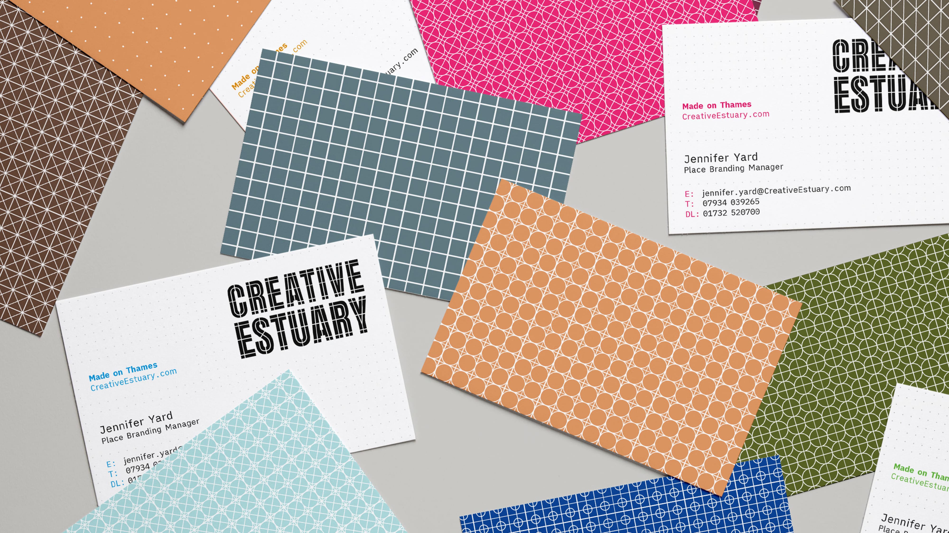 Creative Estuary Brand strategy, Visual identity, Website design and development, Tone of voice