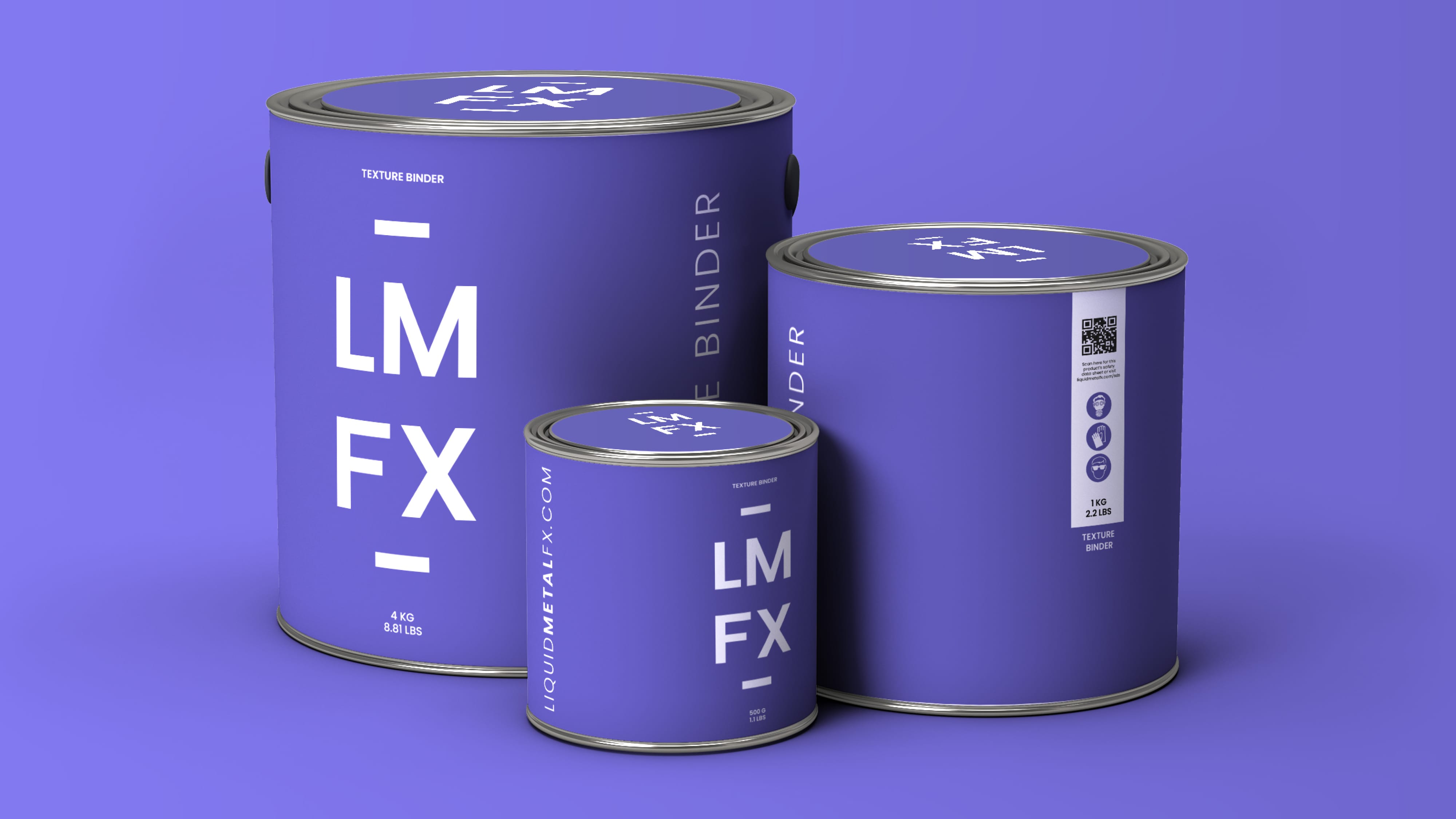 Liquid Metal FX Visual identity, Packaging
